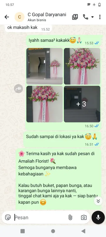 Pengiriman Karangan Bunga Kenanga
